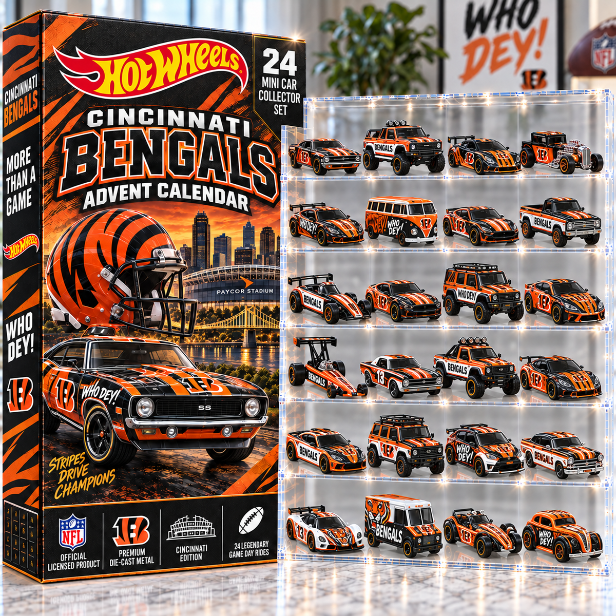 CCBG Premium Mini Car Advent Calendar NTNA