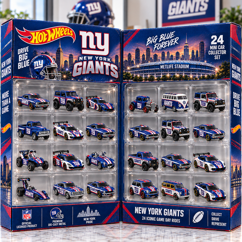 NYG Premium Mini Car Advent Calendar NTNA