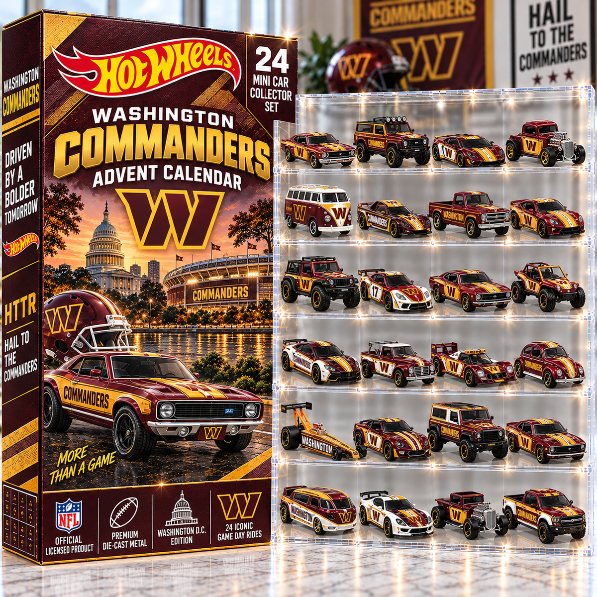 WCD Premium Mini Car Advent Calendar NTNA