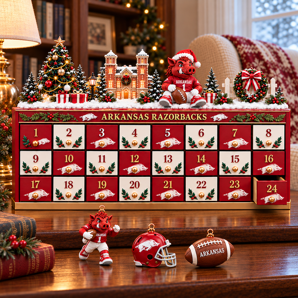 Premium AKR Christmas Wooden Advent Calendar TTMH