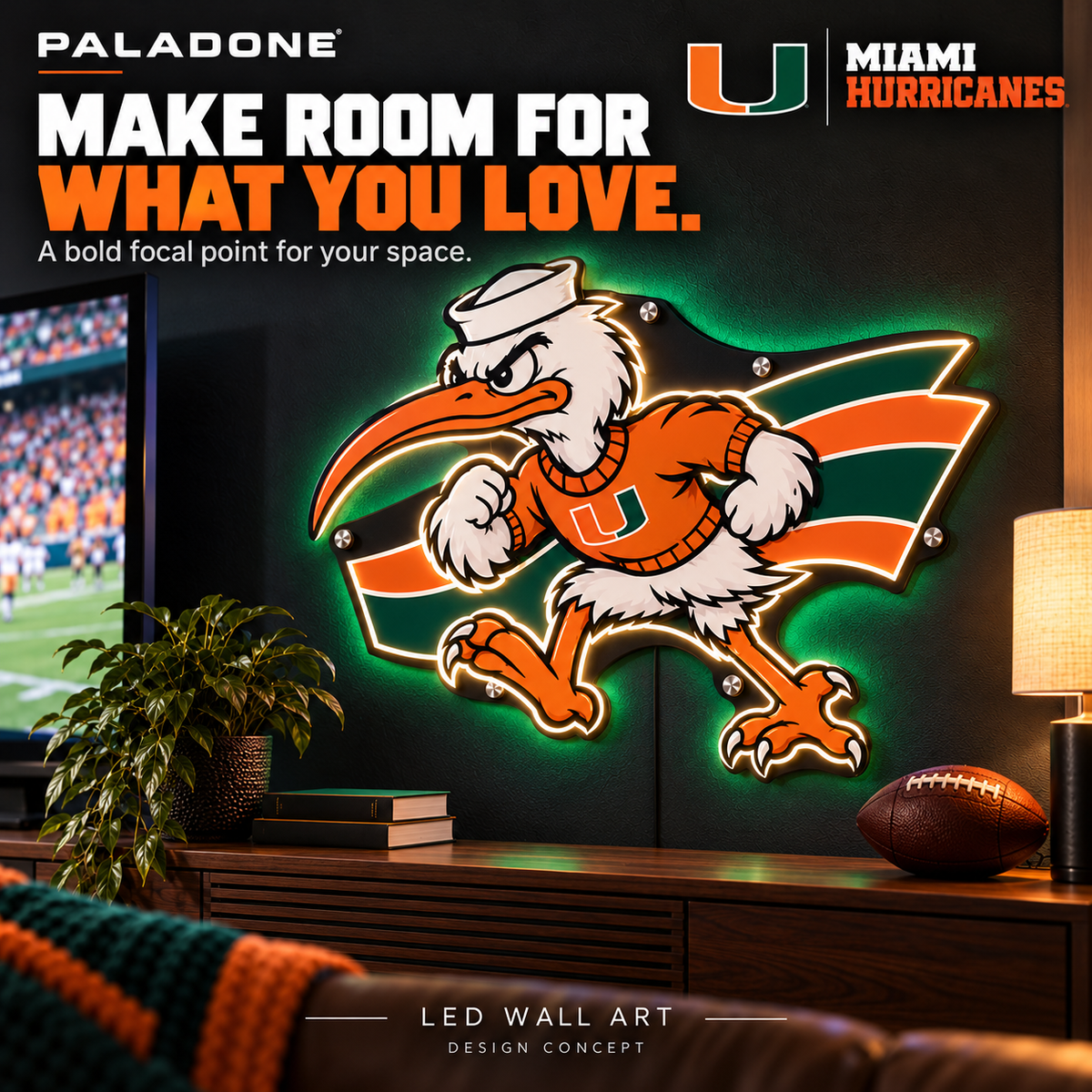 MHC Premium LED Wall Art NHVH