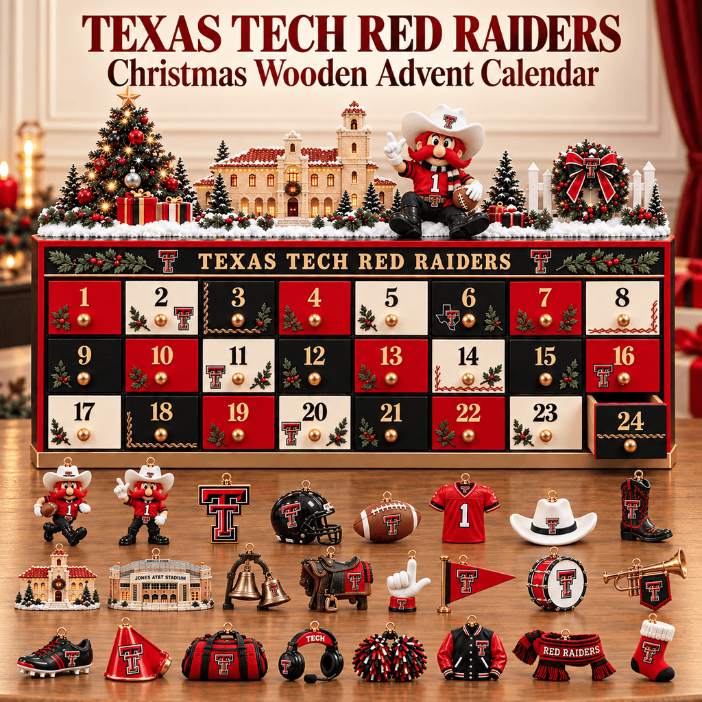 Premium TTRR Christmas Wooden Advent Calendar TTMH