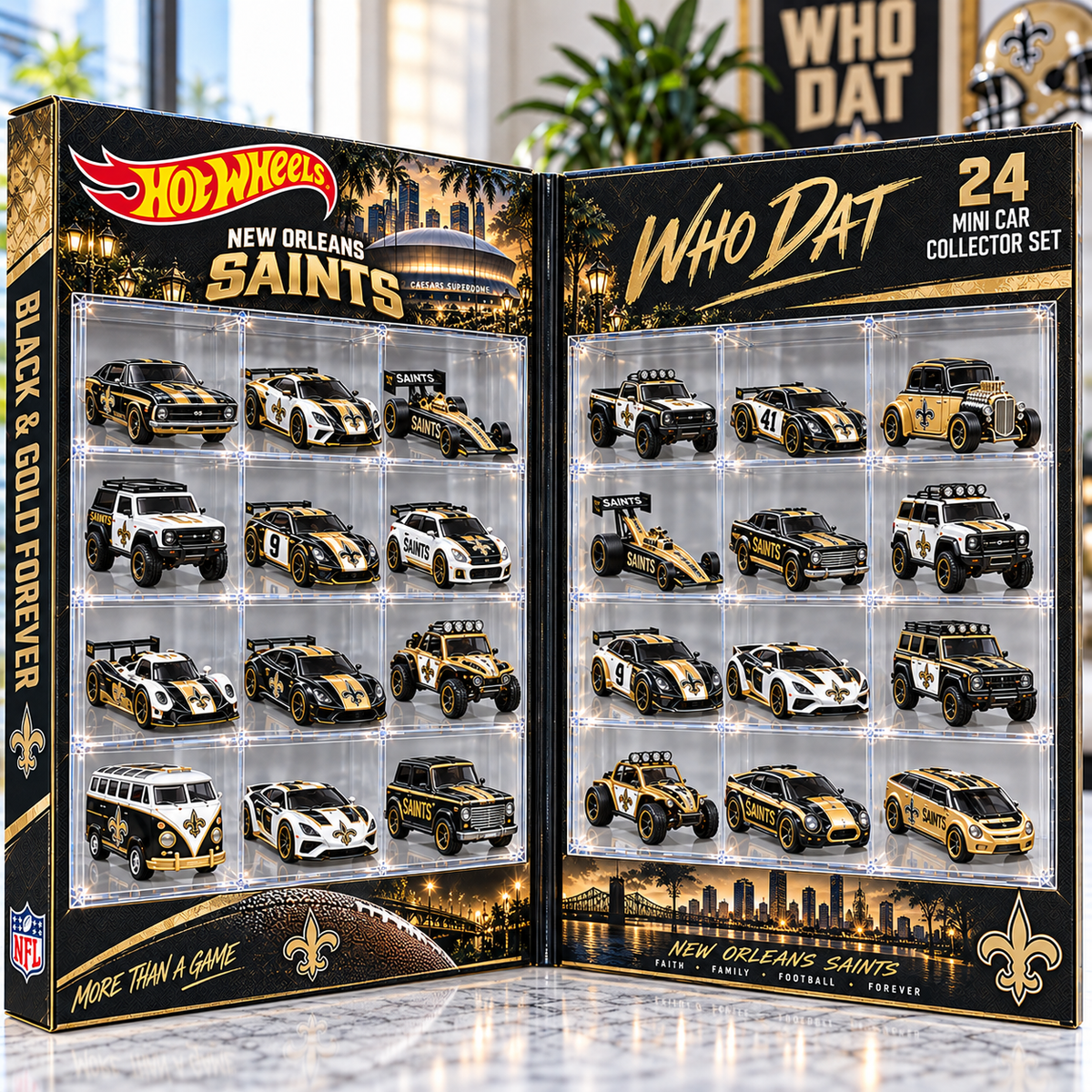 NOS Premium Mini Car Advent Calendar NTNA