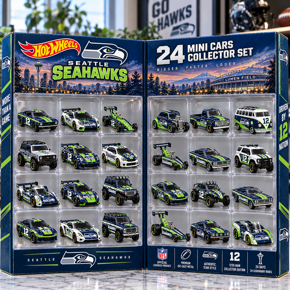 STSH Premium Mini Car Advent Calendar NTNA