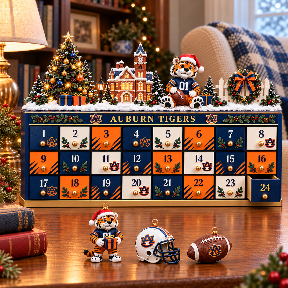 Premium ABTG Christmas Wooden Advent Calendar TTMH
