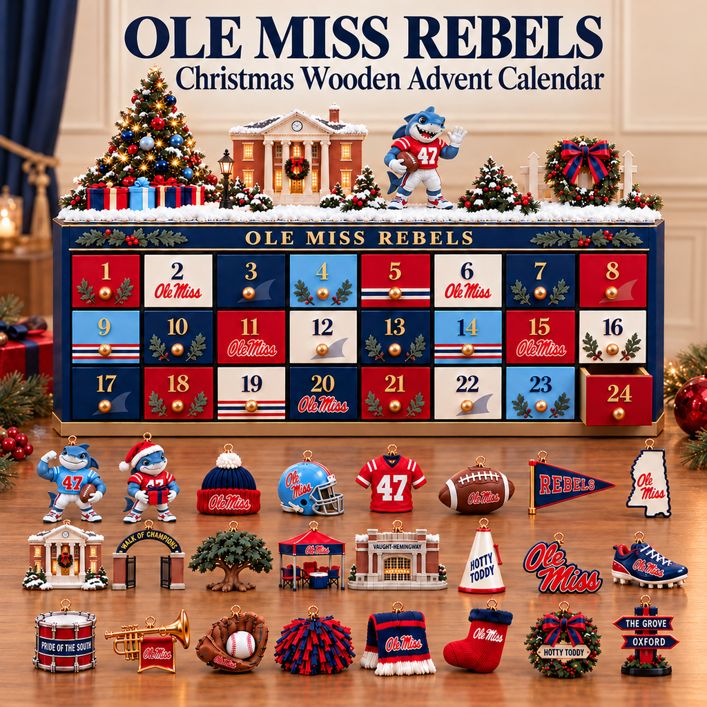 Premium OMR Christmas Wooden Advent Calendar TTMH