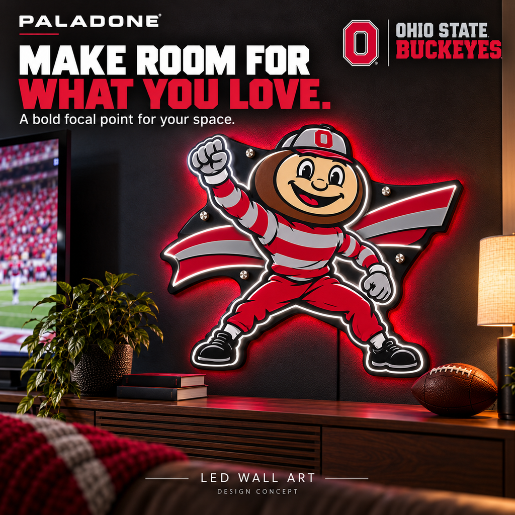 OSB Premium LED Wall Art NHVH