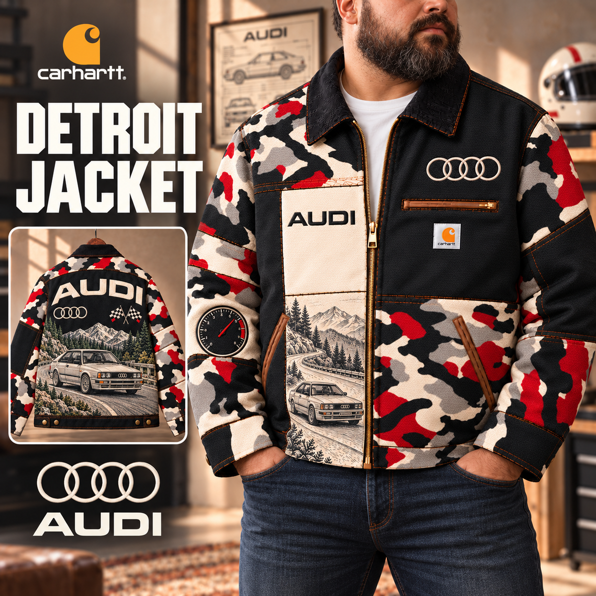 Premium AUD Patchwork Jacket NTVA