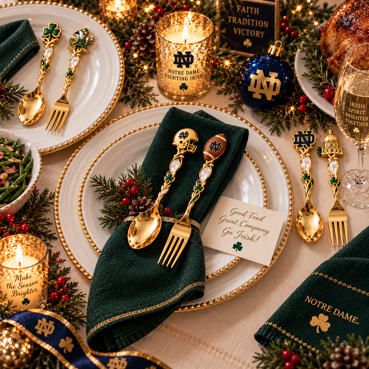 NDFI Premium Collectible Spoon & Fork Set BMD