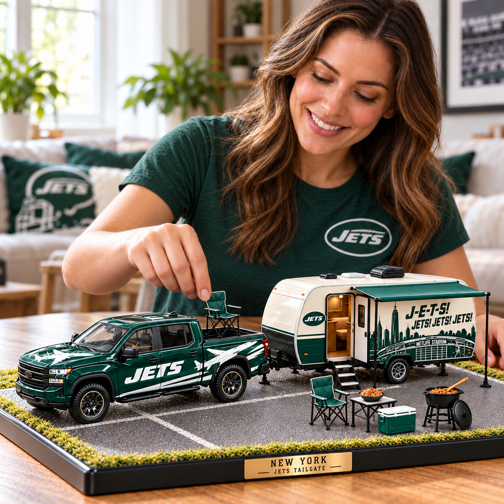 NYJ Premium Tailgate Collector Set TMH