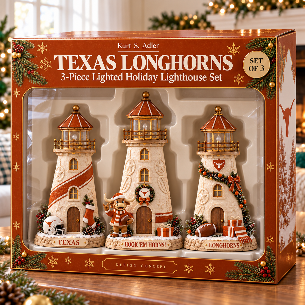 TLS Premium Holiday Lighthouse Trio TMH