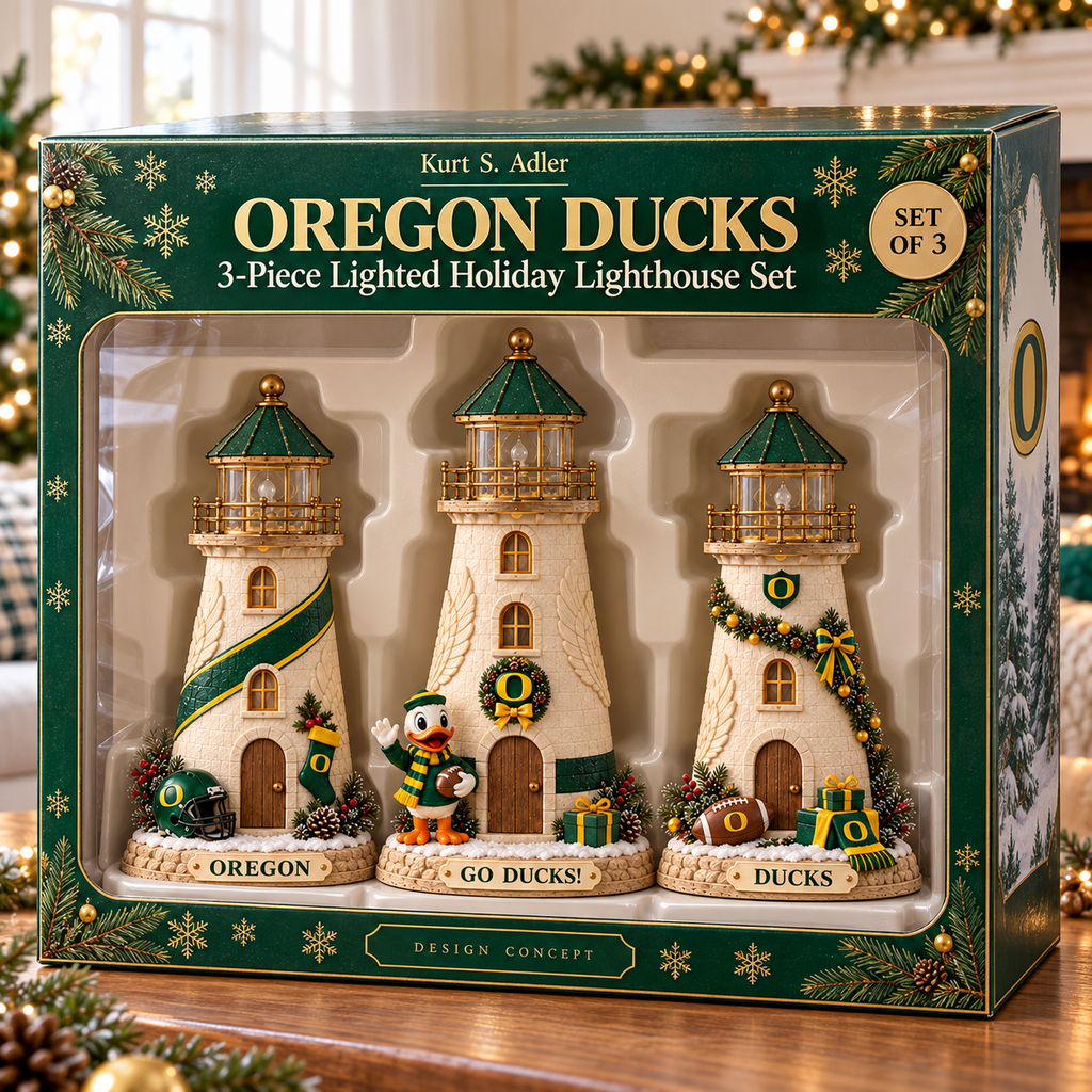 ORD Premium Holiday Lighthouse Trio TMH