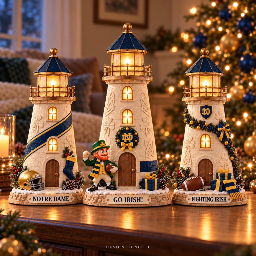 NDFI Premium Holiday Lighthouse Trio TMH