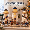 CCB Premium Holiday Lighthouse Trio TMH