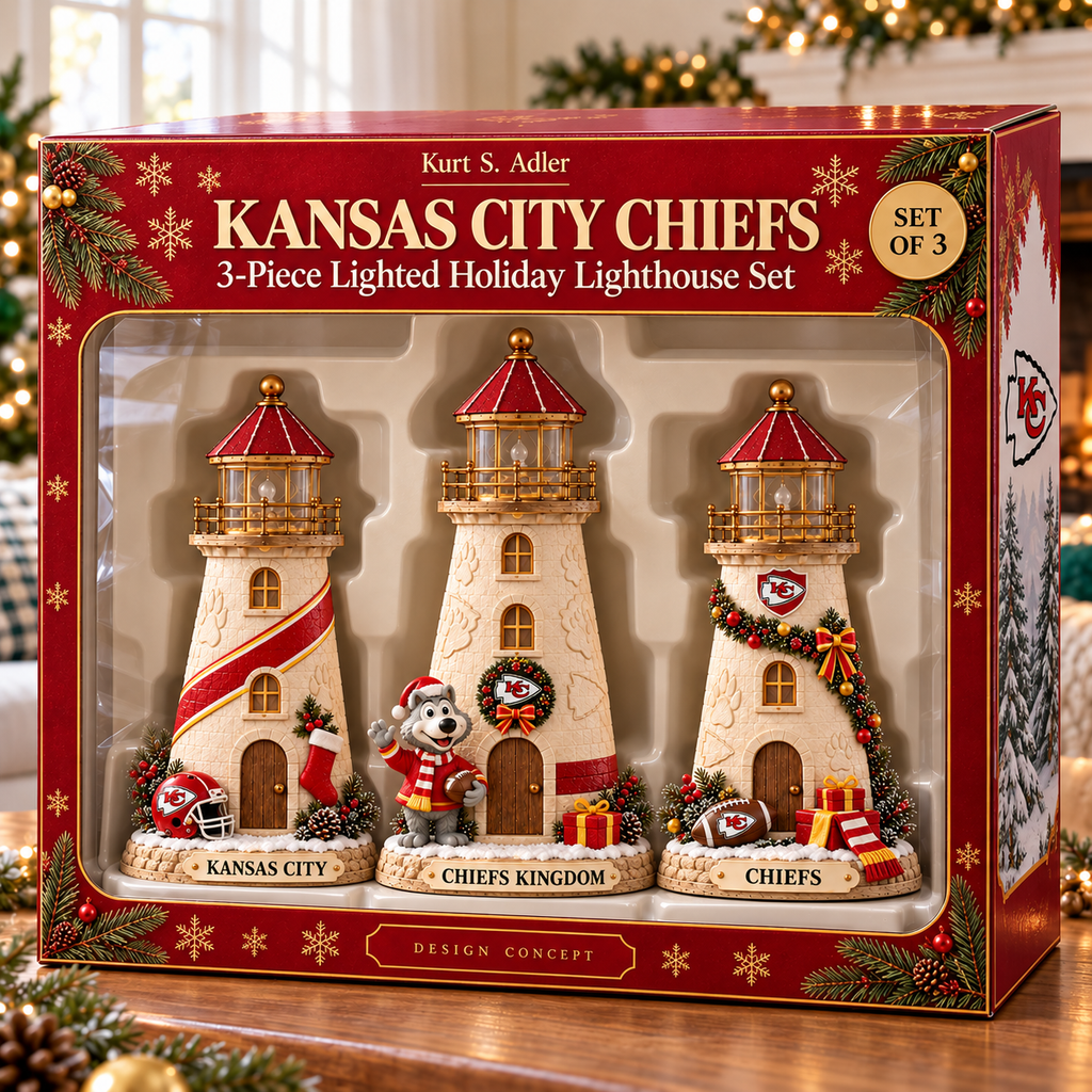 KCC Premium Holiday Lighthouse Trio TMH