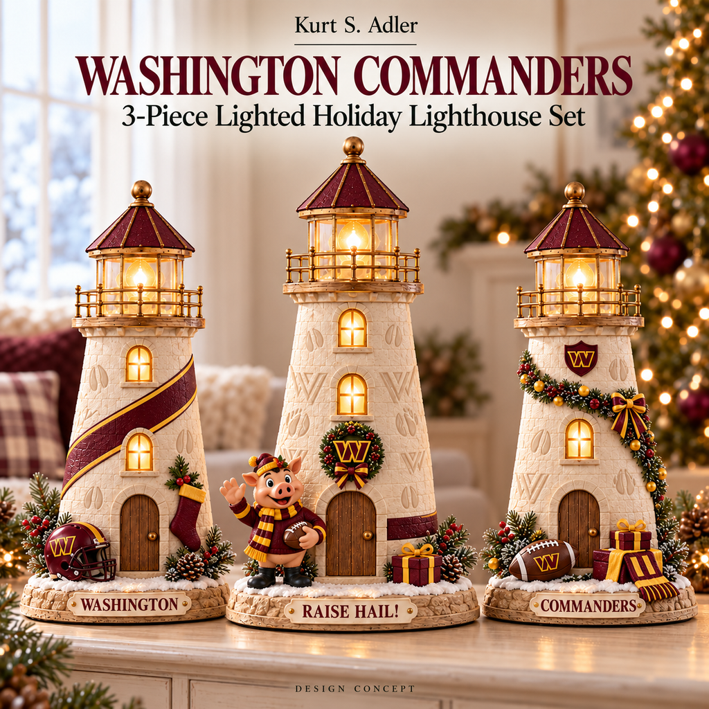 WCD Premium Holiday Lighthouse Trio TMH