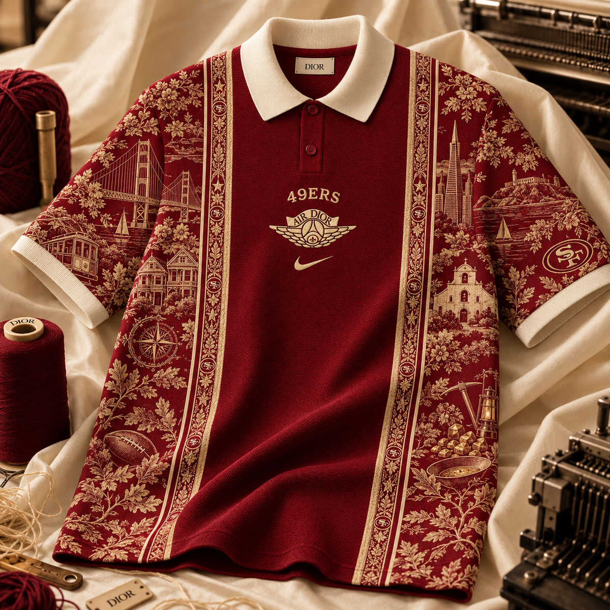 SF49 PREMIUM VINTAGE POLO SHIRT LNTH