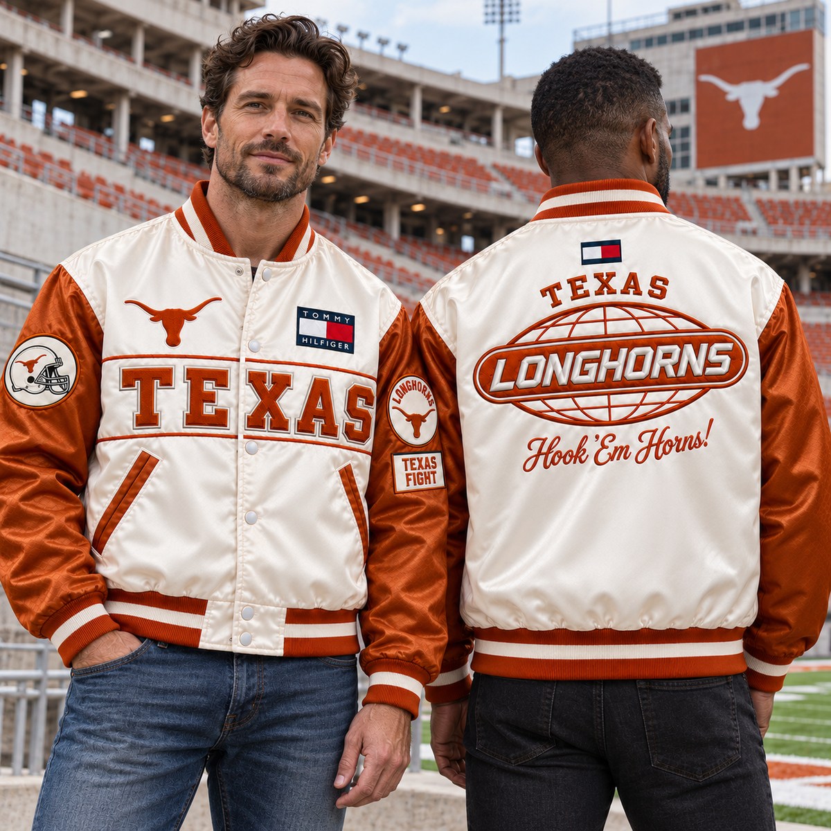 TLS Satin Boxy Varsity Jacket NTKO