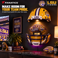 LSU Premium LED Helmet Wall Shelf NTNA