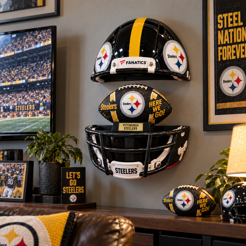 PBS Premium LED Helmet Wall Shelf NTNA