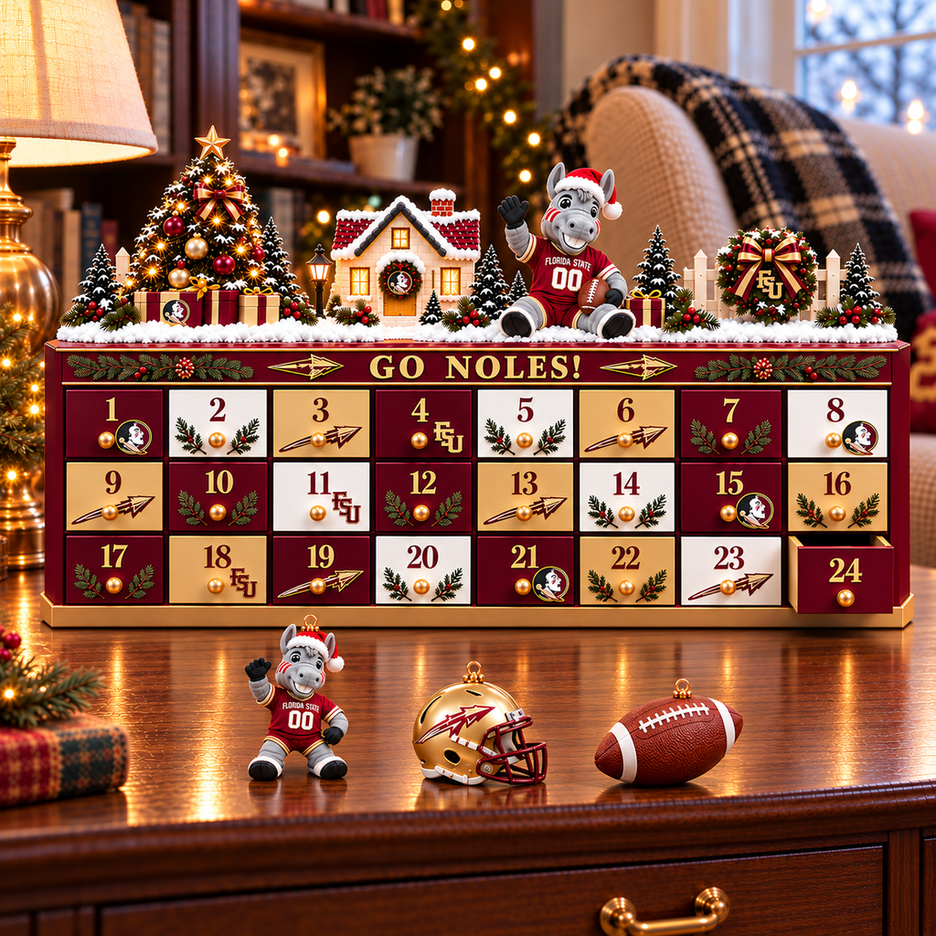 Premium FSS Christmas Wooden Advent Calendar PVNA