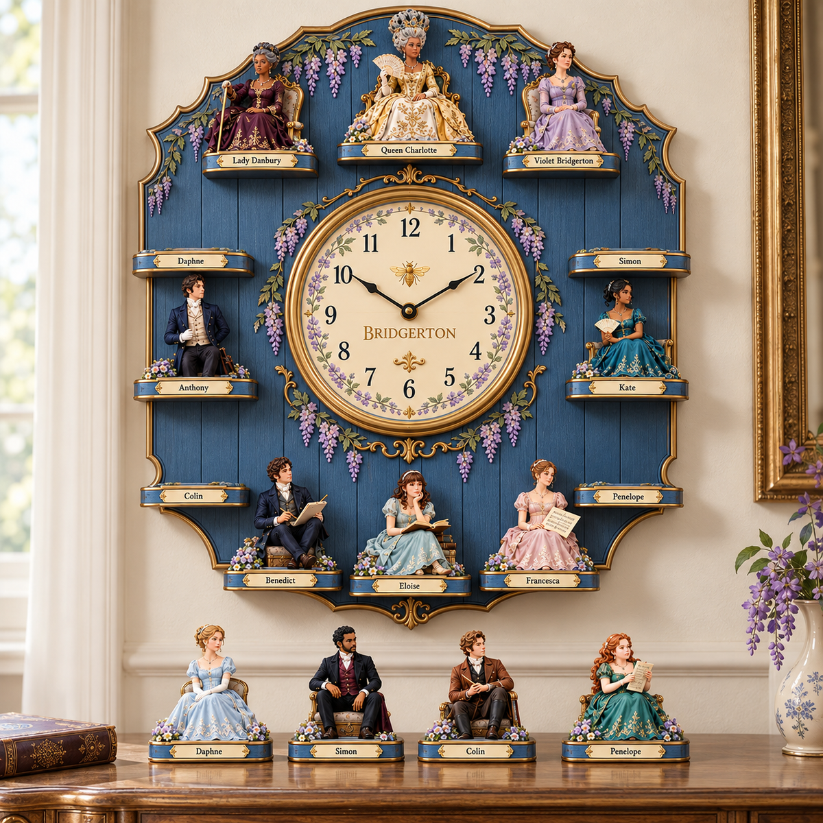 BGT Premium Mascot Sculpture Clock Collection PTKL