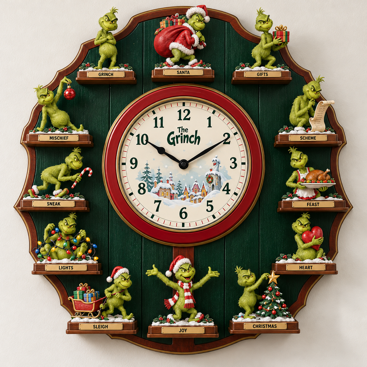 TGR Premium Mascot Sculpture Clock Collection PTKL