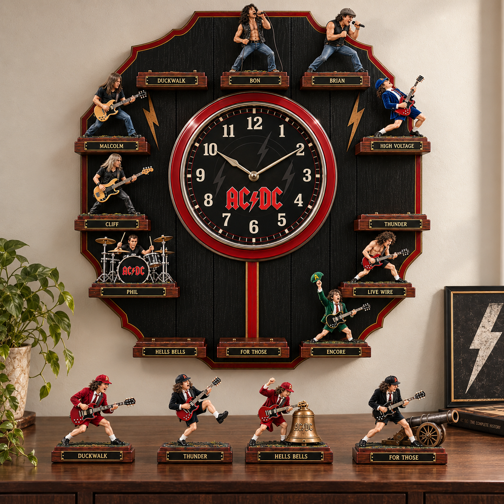 ACD Premium Mascot Sculpture Clock Collection PTKL
