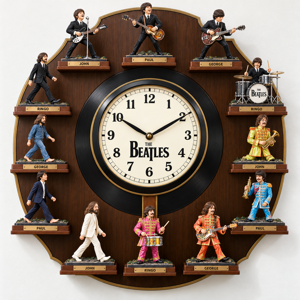 TBE Premium Mascot Sculpture Clock Collection PTKL