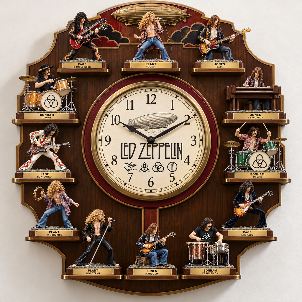 LZPL Premium Mascot Sculpture Clock Collection PTKL