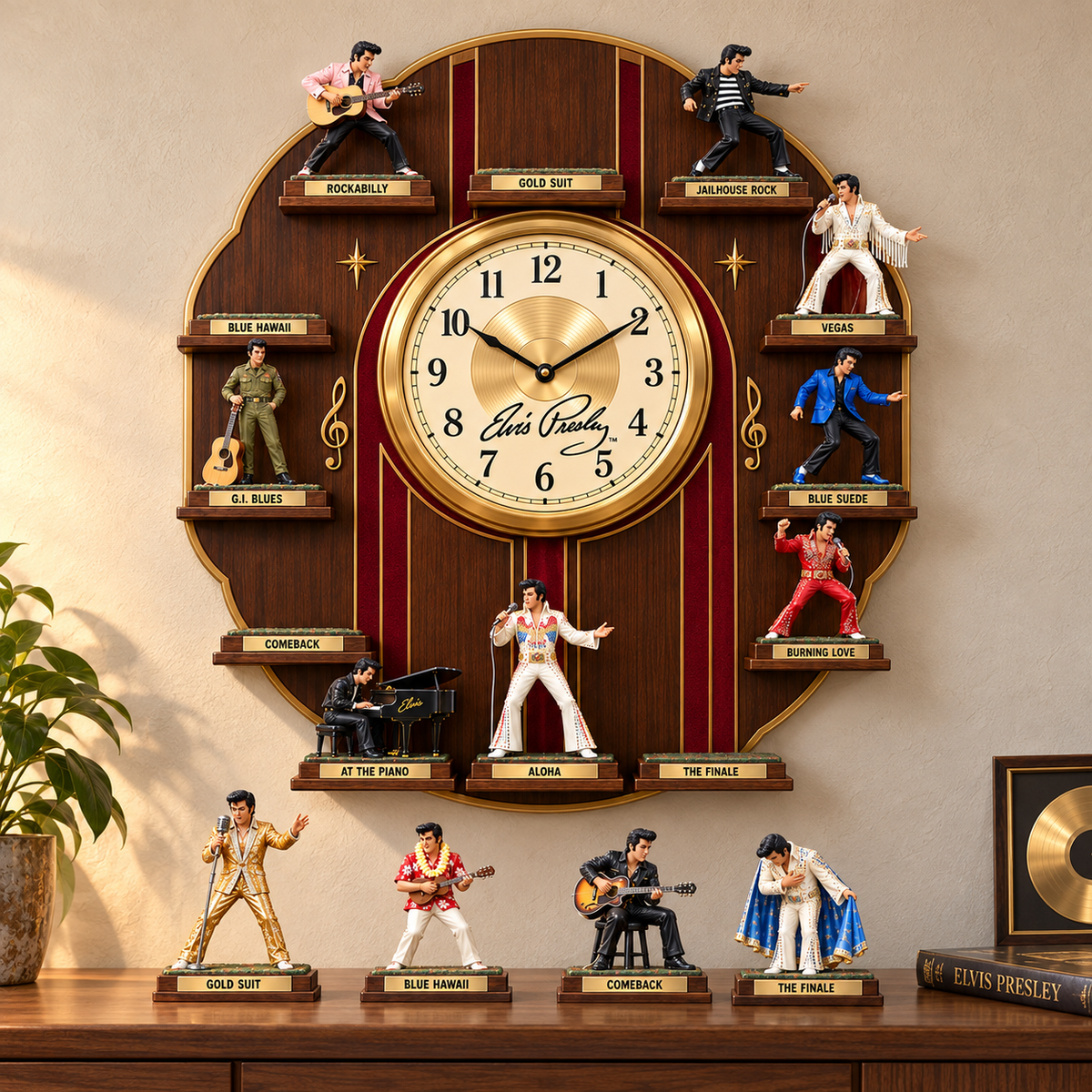 ELV Premium Mascot Sculpture Clock Collection PTKL