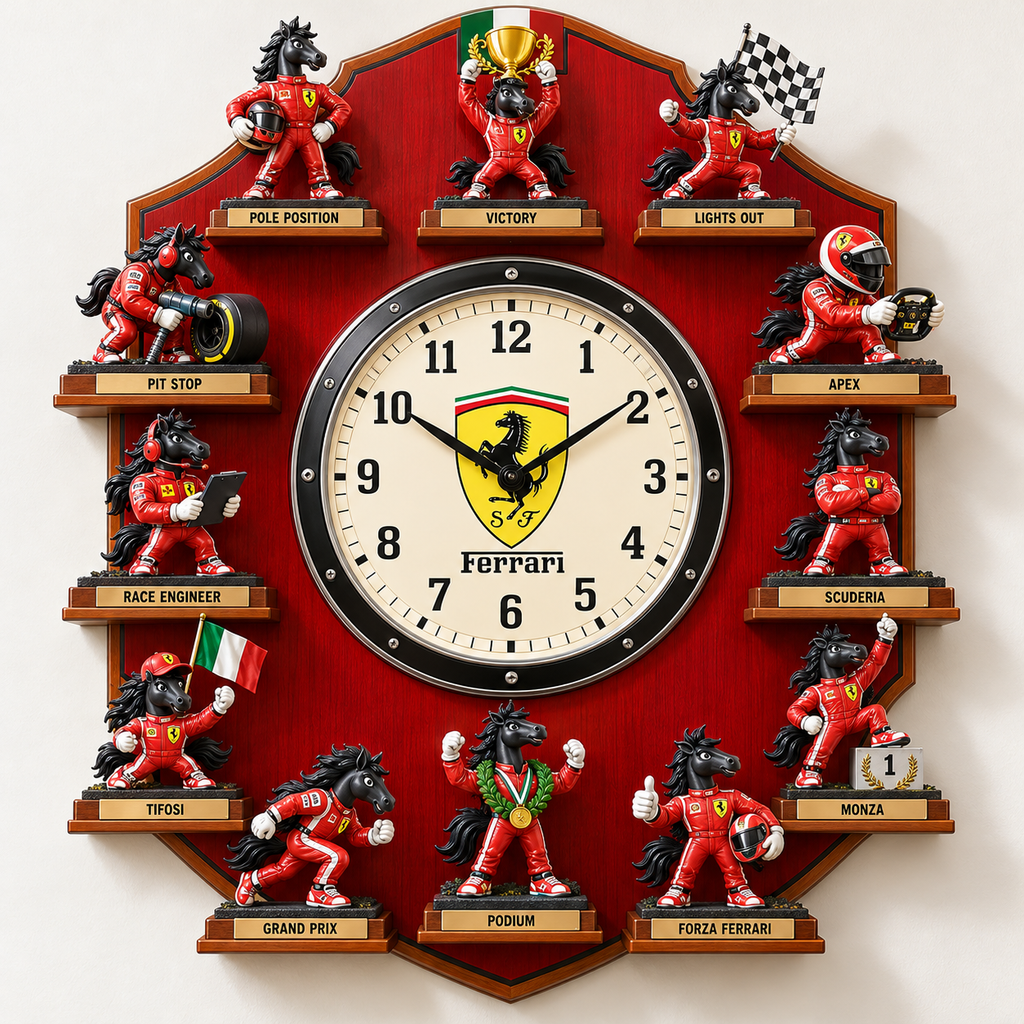 FRR Premium Mascot Sculpture Clock Collection PTKL