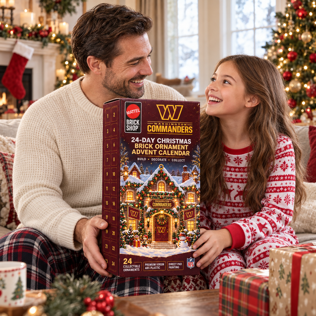 WCD 24-Day Christmas Brick Ornament Advent Calendar NTTB