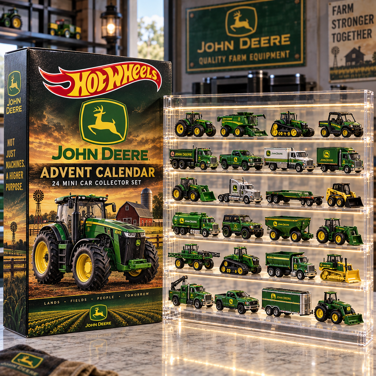 JODE Premium Mini Car Advent Calendar LNTH