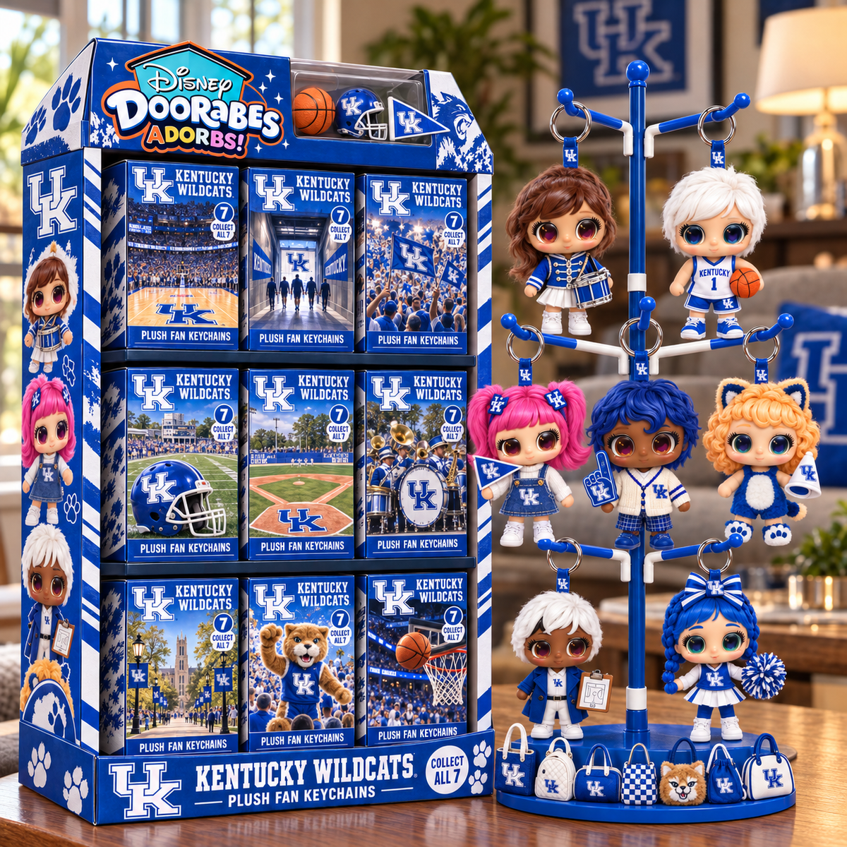 Premium KWC Plush Keychain Collection NTVA