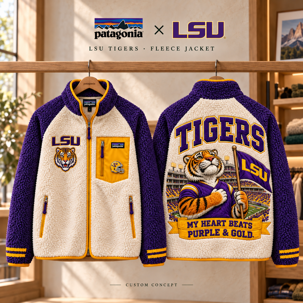 LSU Special Fleece Jacket TTTT
