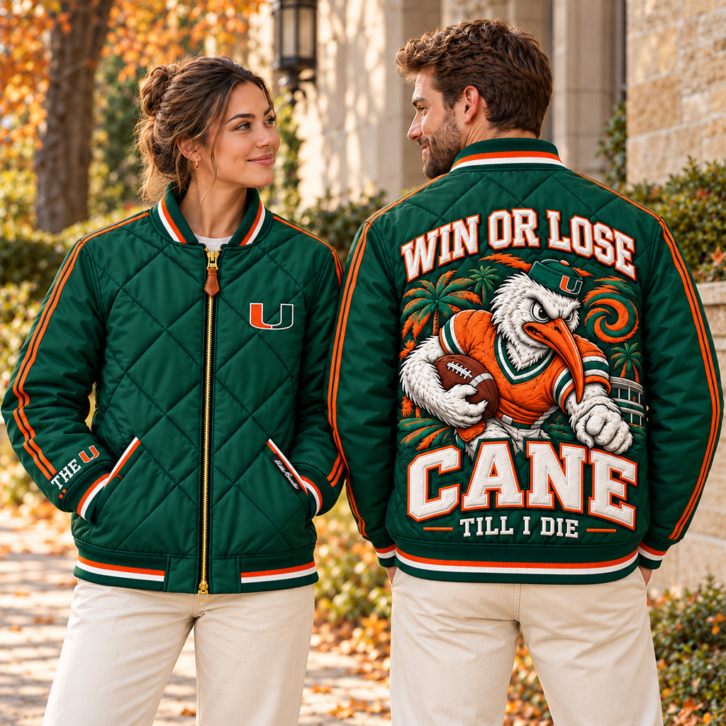 MHC Premium Classic Quilted Bomber Jacket TMH