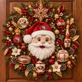 SF49 Premium Christmas Ornament Wreath NTTB