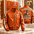 TVF PREMIUM LEATHER BOMBER JACKET NTNA