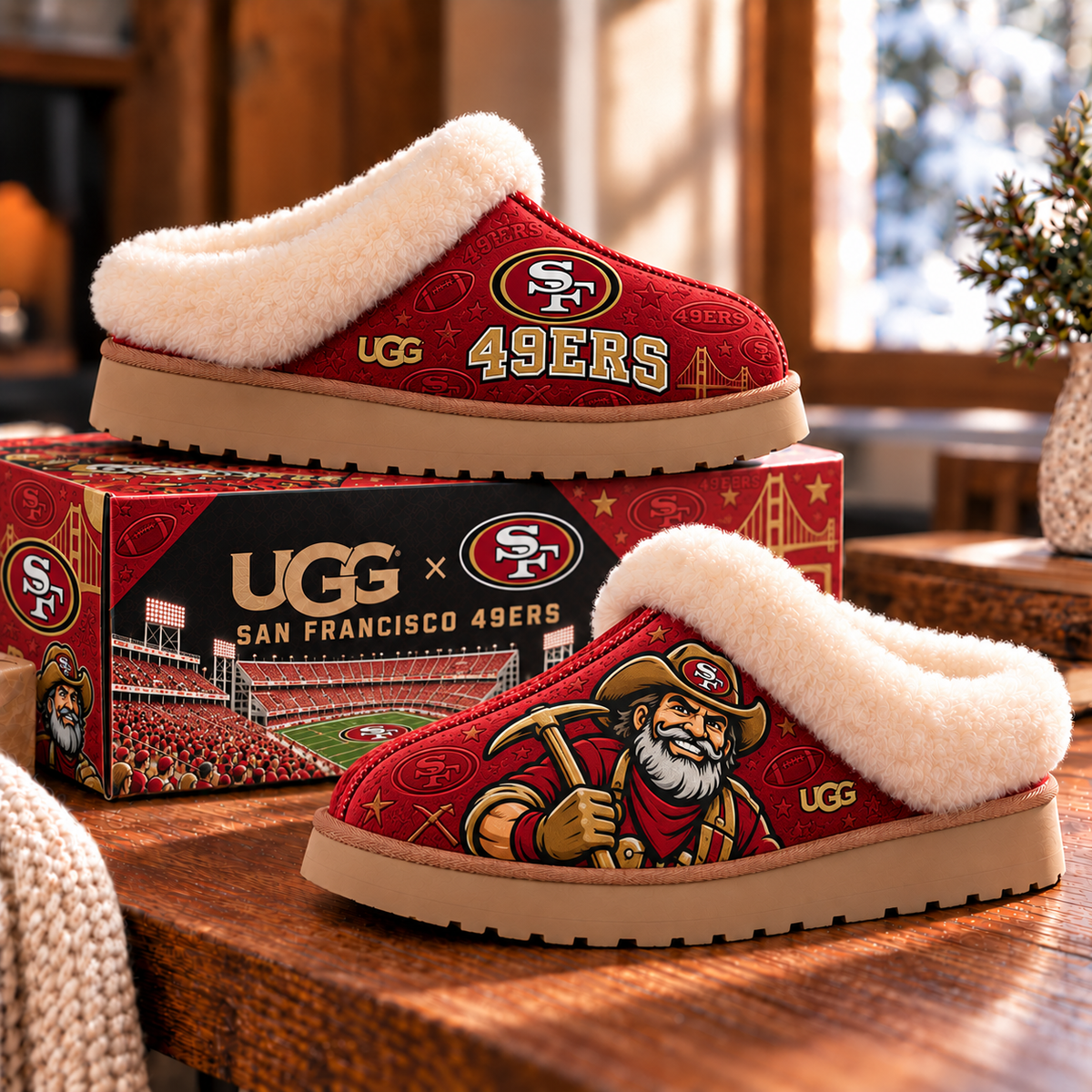 Premium SF49 Fur Lined Slippers PDL