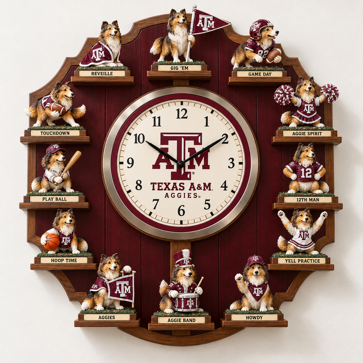 TAMA Premium Mascot Sculpture Clock Collection PTKL