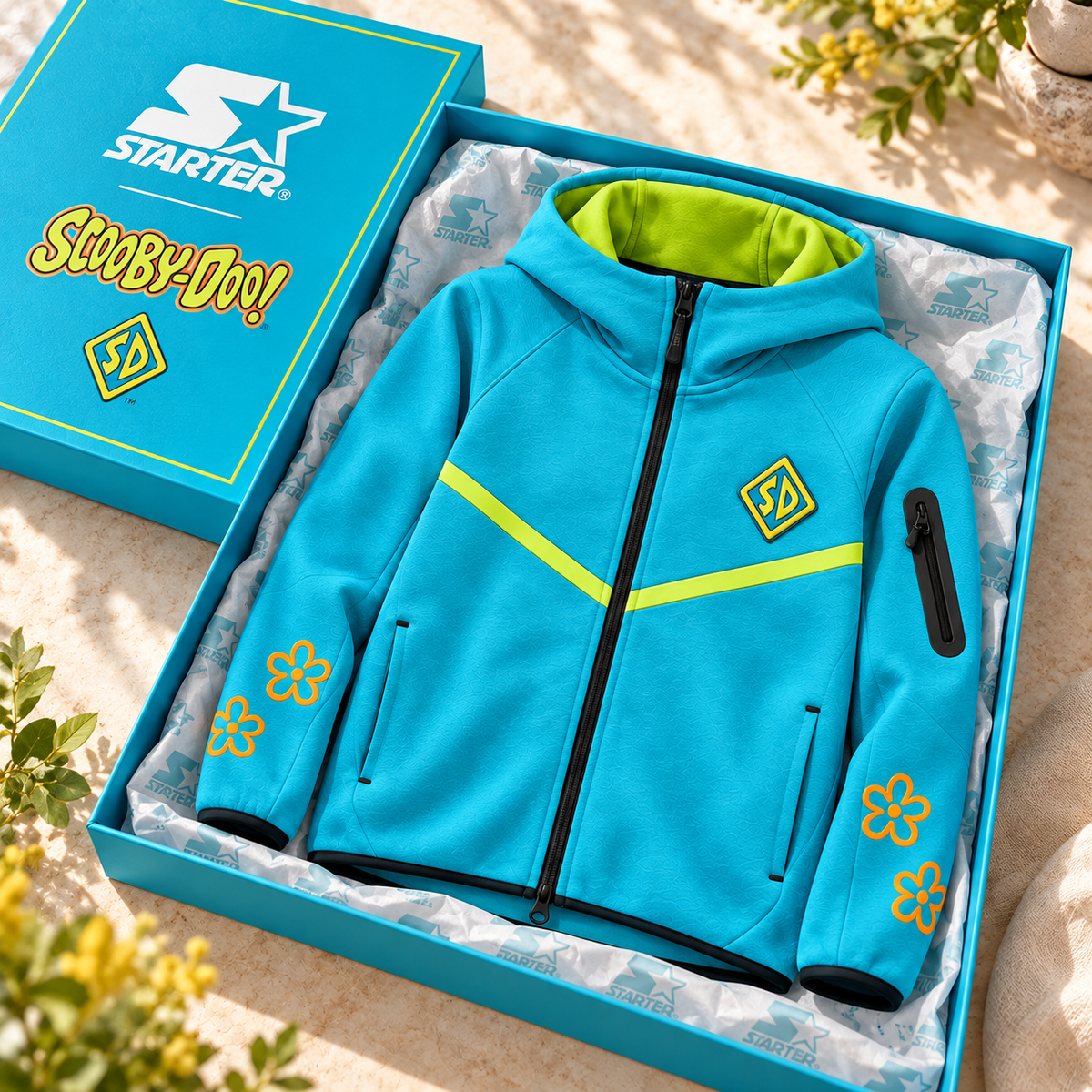 SCBD PREMIUM GRAPHIC ZIP HOODIE HQH