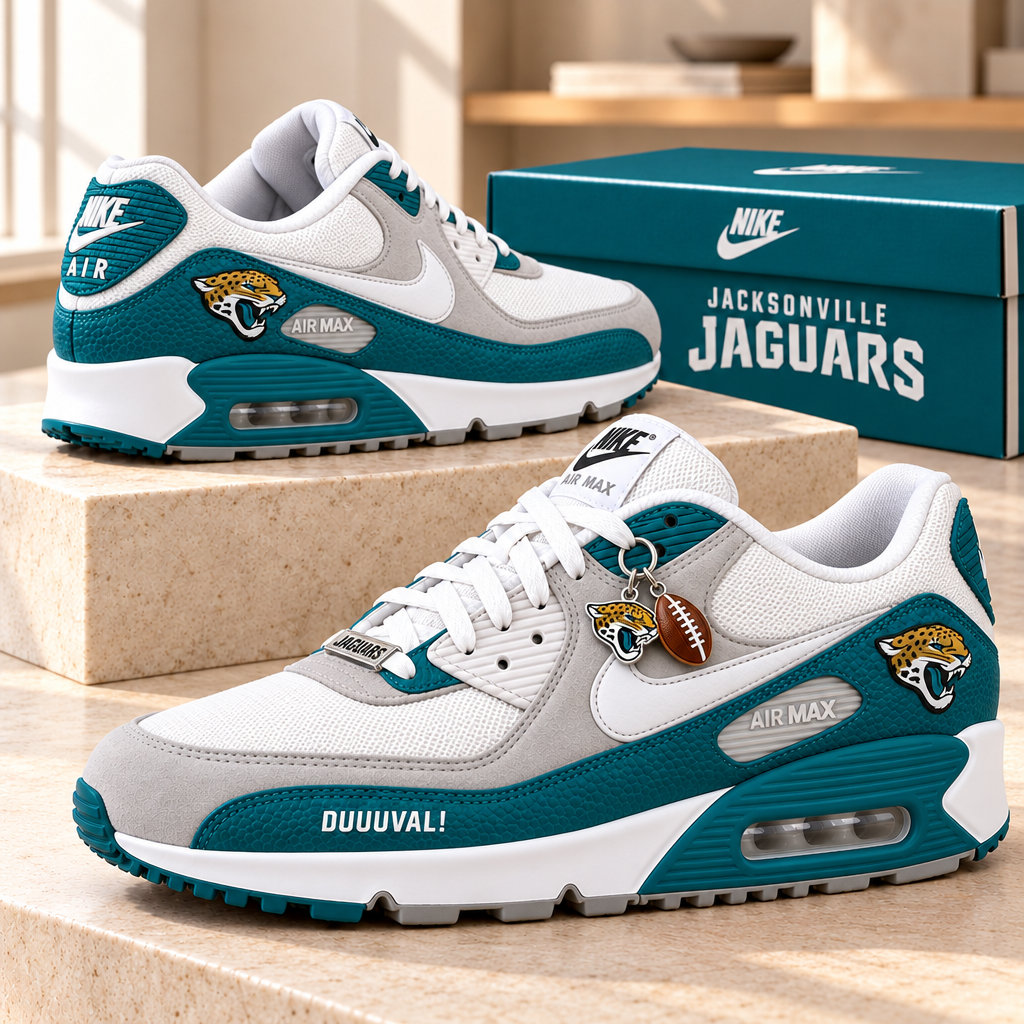 Jacksonville Jaguars Premium Low-Top Sneakers