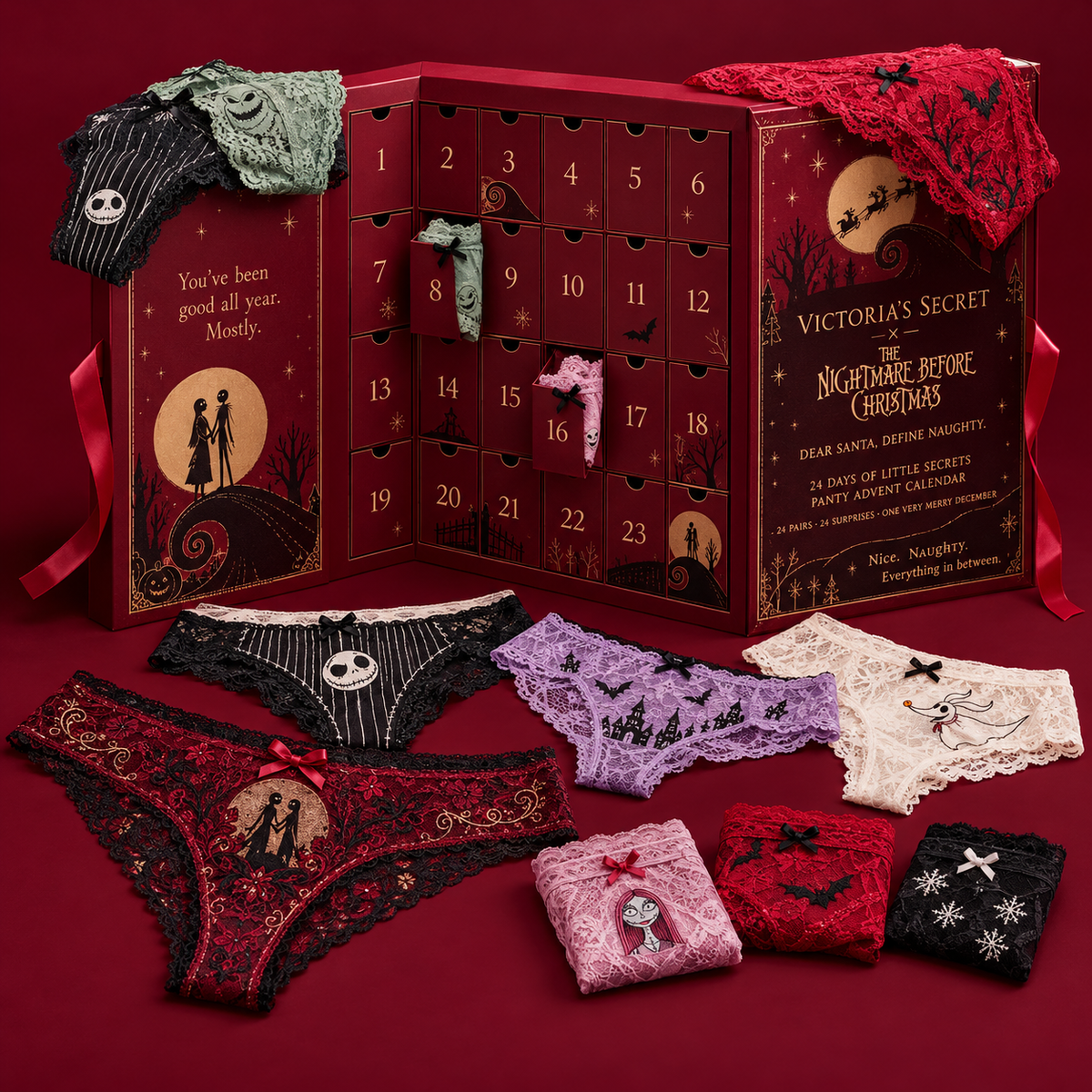 TNBC Premium Christmas Panty Advent Calendar LNTH