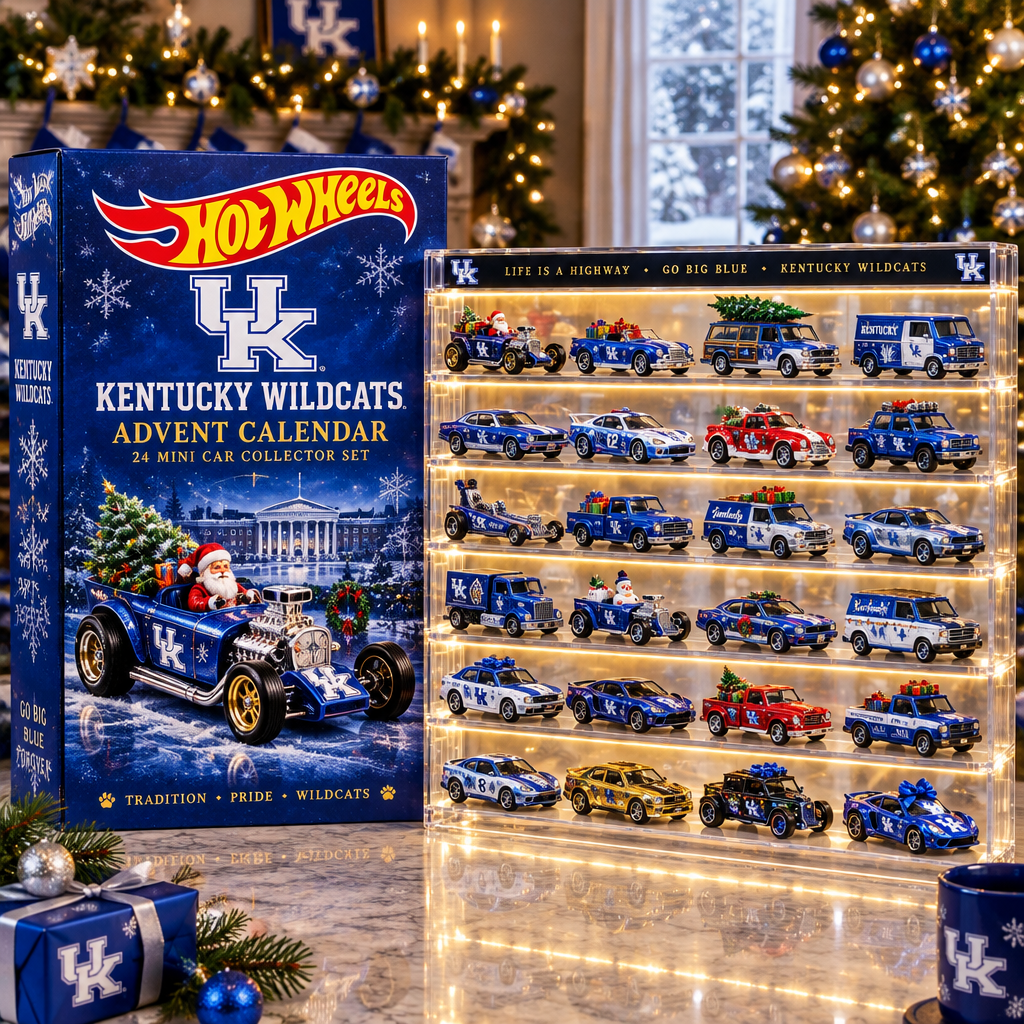 Kentucky Wildcats Premium Mini Car Advent Calendar