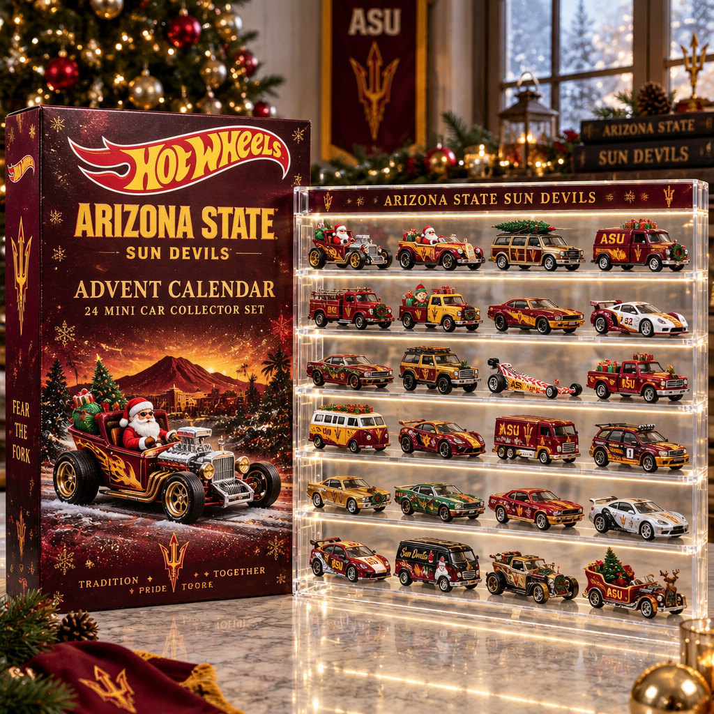 Arizona State Sun Devils Premium Mini Car Advent Calendar