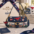 SMU Mustangs Coach Shoulder Cross With Charm