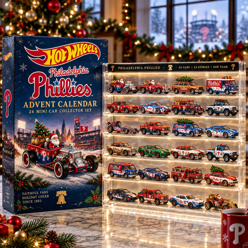 Philadelphia Phillies Premium Mini Car Advent Calendar