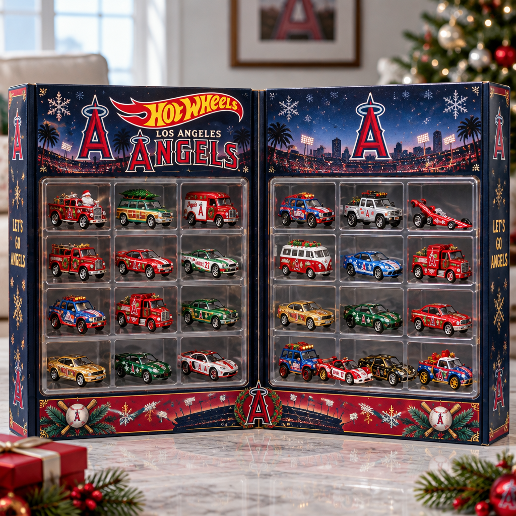 Los Angeles Angels Premium Mini Car Advent Calendar