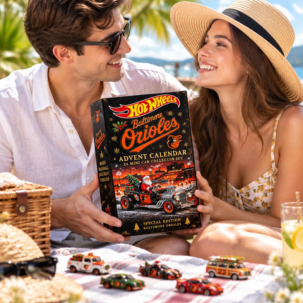 Baltimore Orioles Premium Mini Car Advent Calendar